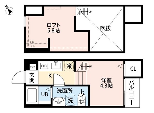 Ｌａ　ｆｌｏｒｅの物件間取画像